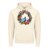 Vintage Artic Easter Ocaliptus spring flowers Vintage Hoodie - OliviaCreatesArt