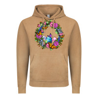 Vintage Camel Easter Ocaliptus spring flowers Vintage Hoodie - OliviaCreatesArt