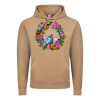 Vintage Coffee Easter Ocaliptus spring flowers Vintage Hoodie - OliviaCreatesArt