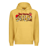 Antique Gold busy raising ballers Premium Hoodie - CowhideDigitalArt