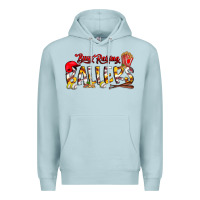 Blue Mist busy raising ballers Premium Hoodie - CowhideDigitalArt