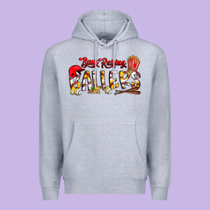 Busy Raising Ballers Premium Hoodie Designed By Cowhidedigitalart