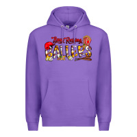 Purple busy raising ballers Premium Hoodie - CowhideDigitalArt