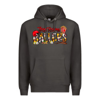 Smoke busy raising ballers Premium Hoodie - CowhideDigitalArt