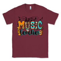 Burgundy music teacher Classic Tee - RanaPortraitStore