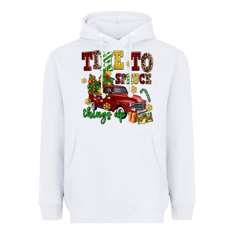 Time To Spruce Things Up Heavyweight Hoodie by AdoDesignShop | Teevron
