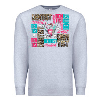 Heather Grey dentist Premium Sweatshirt - AdoDesignShop