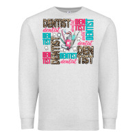 Oatmeal Heather dentist Premium Sweatshirt - AdoDesignShop