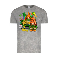 Cloud Rock St. Patrick's Day gnomies with heart Vintage Tee - HowdyJamesFarm