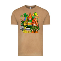 Vintage Camel St. Patrick's Day gnomies with heart Vintage Tee - HowdyJamesFarm