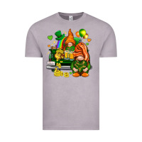 Vintage Zinc St. Patrick's Day gnomies with heart Vintage Tee - HowdyJamesFarm