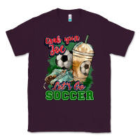 Plum Grab your joe let's go Soccer Classic Tee - HowdyJamesFarm