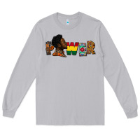 Moon Dust Power Juneteenth Long Sleeve Tee - FaDigitalArtStudio