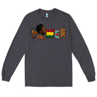 Smoke Power Juneteenth Long Sleeve Tee - FaDigitalArtStudio
