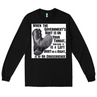 Black Vintage Retro Anarchy Day Gift Long Sleeve Tee - maiPhamDesign