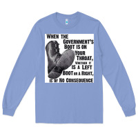 Colony Blue Vintage Retro Anarchy Day Gift Long Sleeve Tee - maiPhamDesign