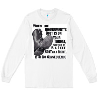White Vintage Retro Anarchy Day Gift Long Sleeve Tee - maiPhamDesign