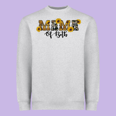 Western Mama Of Both Heavyweight Sweatshirt Designed By Artiststas
