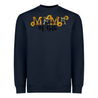 Navy western mama of both Heavyweight Sweatshirt - Artiststas