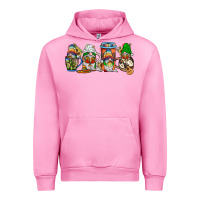 Fuchsia Pink mexican gnomies coffee Urban Hoodie - JahusDesignShop