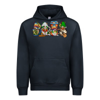 Navy mexican gnomies coffee Urban Hoodie - JahusDesignShop