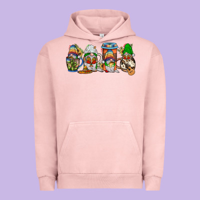 Mexican Gnomies Coffee Urban Hoodie Designed By Jahusdesignshop