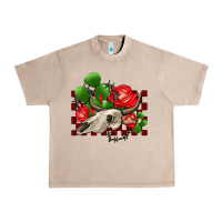 French Oak bullskull rose and cactus olivia Urban Heavy Tee - OliviaCreatesArt