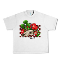 Lunar Rock bullskull rose and cactus olivia Urban Heavy Tee - OliviaCreatesArt
