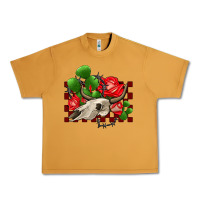 Peanut Butter bullskull rose and cactus olivia Urban Heavy Tee - OliviaCreatesArt