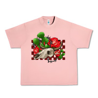 Salmon bullskull rose and cactus olivia Urban Heavy Tee - OliviaCreatesArt