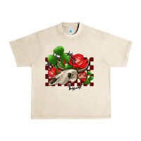 Sandshell bullskull rose and cactus olivia Urban Heavy Tee - OliviaCreatesArt