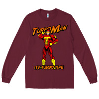 Burgundy turbo man Long Sleeve Tee - maiPhamDesign