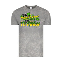 Cloud Rock Too cute to pinch St. Patrick's Day Vintage Tee - HowdyJamesFarm