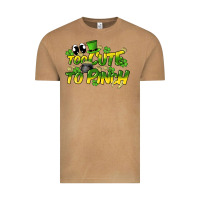 Too Cute To Pinch St. Patrick's Day Vintage Tee | Teevron