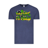 Vintage Denim Too cute to pinch St. Patrick's Day Vintage Tee - HowdyJamesFarm