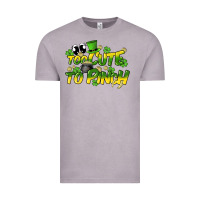 Vintage Zinc Too cute to pinch St. Patrick's Day Vintage Tee - HowdyJamesFarm