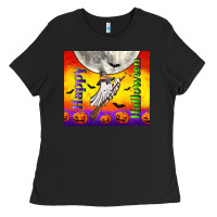 Happy Halloween Ladies Tee | Teevron