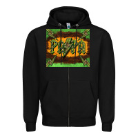 Black papa  lightning camouflage Zipper Hoodie - BarkalooDesign