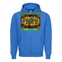 True Royal papa  lightning camouflage Zipper Hoodie - BarkalooDesign