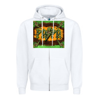 White papa  lightning camouflage Zipper Hoodie - BarkalooDesign