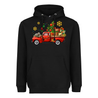 Black Christmas truck Heavyweight Hoodie - AdoDesignShop