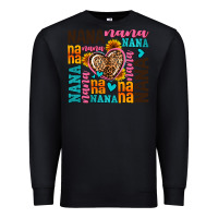 Black nana nana nana with hearts Premium Sweatshirt - AdoDesignShop