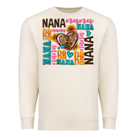 Sandshell nana nana nana with hearts Premium Sweatshirt - AdoDesignShop