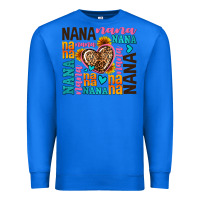 True Royal nana nana nana with hearts Premium Sweatshirt - AdoDesignShop
