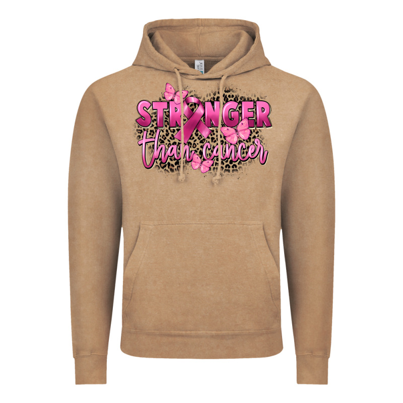 Stronger Than Cancer Vintage Hoodie by FaDigitalArtStudio | Teevron