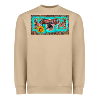 Mushroom mom heifer license plate Heavyweight Sweatshirt - Artiststas