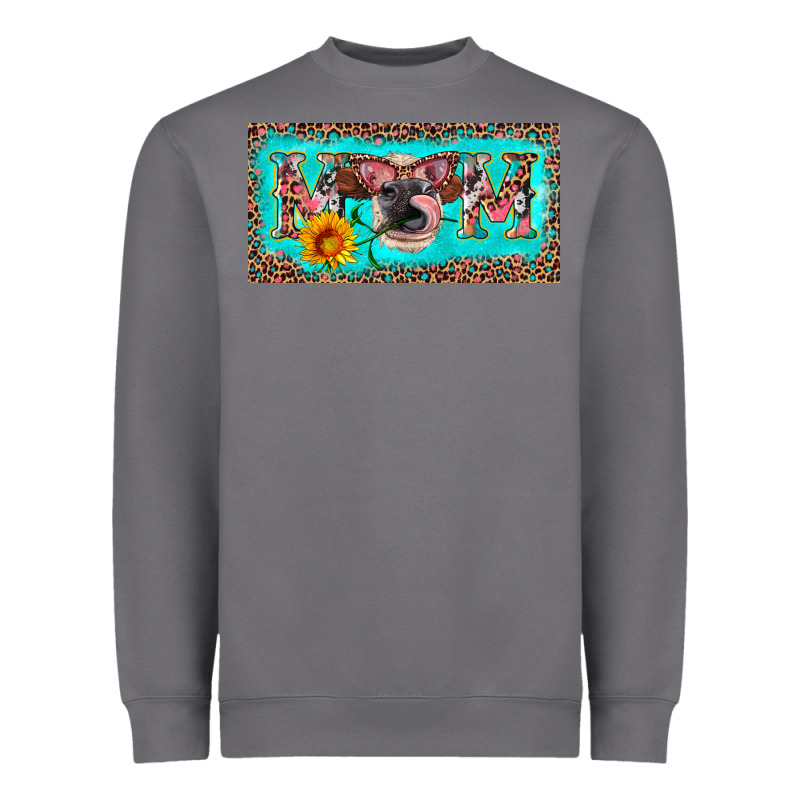 Mom Heifer License Plate Heavyweight Sweatshirt by Artiststas | Teevron