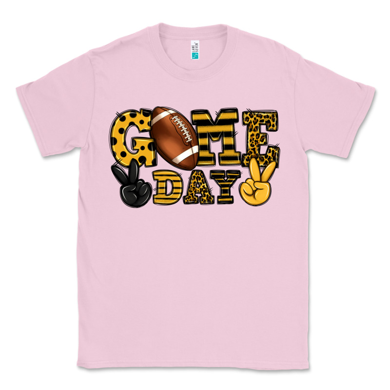 Game Day Yellow And Black Team Color Classic Tee by HowdyJamesFarm | Teevron
