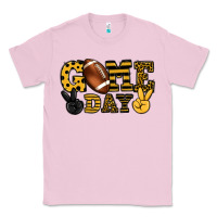 Bubblegum Pink Game day yellow and black team color Classic Tee - HowdyJamesFarm