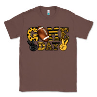 Chestnut Game day yellow and black team color Classic Tee - HowdyJamesFarm